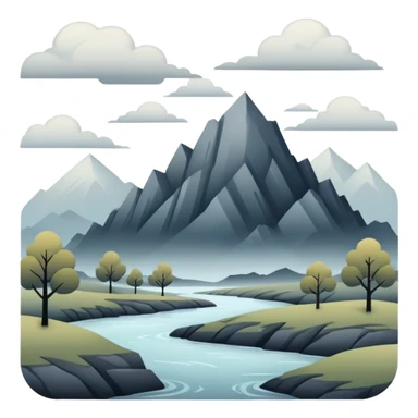 Gloomy dull-colored beautiful edgy aesthetic full scenic SCENERY sticker