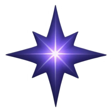 North star  sticker