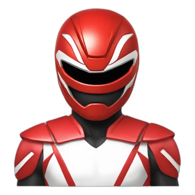 Red Power Ranger sticker