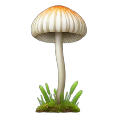 Coprinus comatus sticker