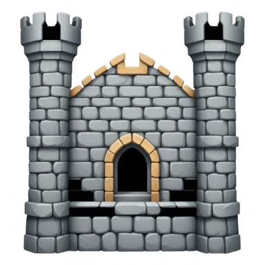 muralla de castillos sticker