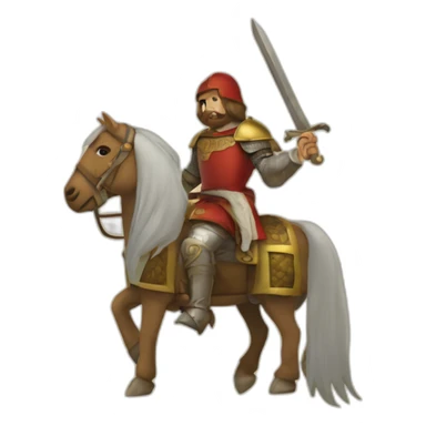 Calígrafo medieval sticker