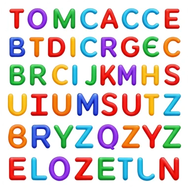 Turkish Alphabet sticker