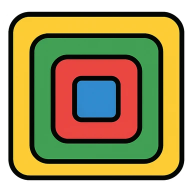 Codeforces logo, flat modern icon, simple shapes, no text sticker