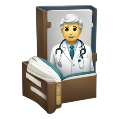 livreur de médicament sticker