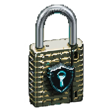 Key unlocking a digital password sticker