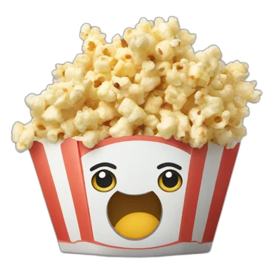 Popcorn concombre sticker