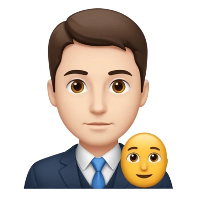 customized investment plan with man sticker