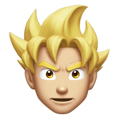Goku from dragon ball z sticker