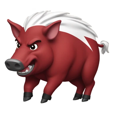 Arkansas razorback sticker