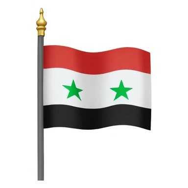 Syria revolution flag sticker