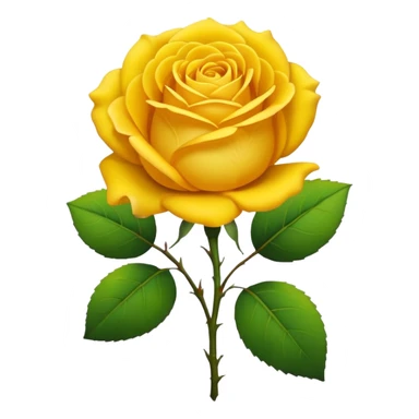 Make a yellow rose  like this 🌹 sticker