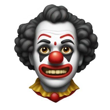 Payaso triste sticker