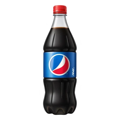 Pepsi max bottle with black korkscrew  sticker