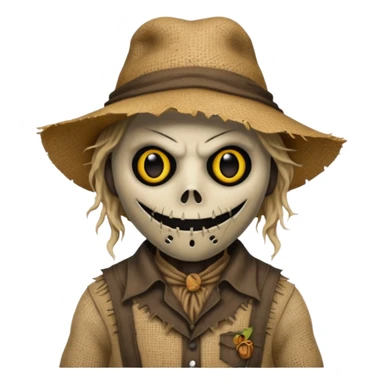 scarecrow villain sticker