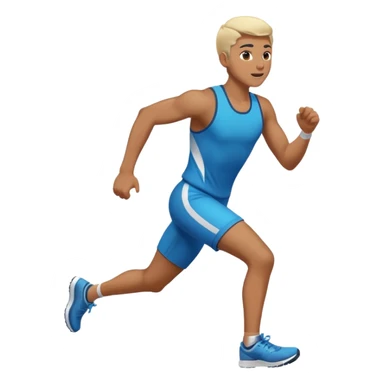 Track and field emoji sticker