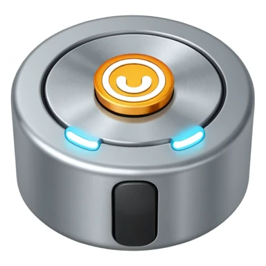 volume knob straight on sticker