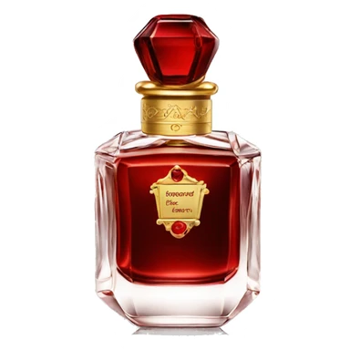 Baccarat rouge perfume sticker