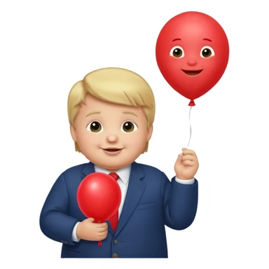 Baby Trump sticker