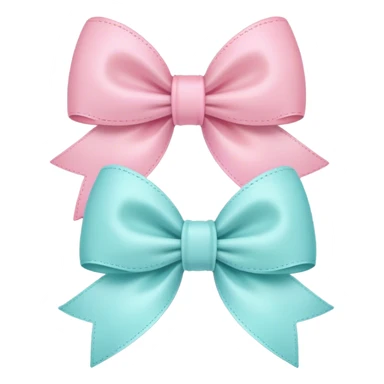 Cute bows emoji sticker