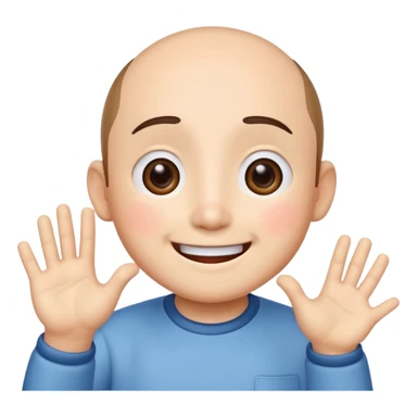 Shinchan saying hi sticker