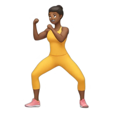 lunge sticker