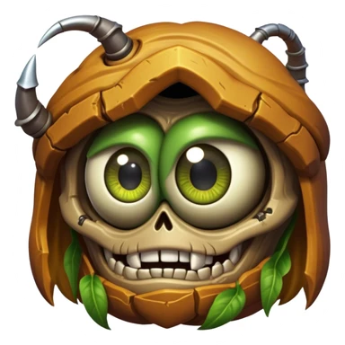 3D, cinematic ultra detailed 32k HD Doom srhoom in pvz 1, brought to life with stunning visual details, each lash, eye, and hair is shown in stunning detail, rich textures, visually rich, so lifelike that it feels like it could leap off the page at any moment sticker