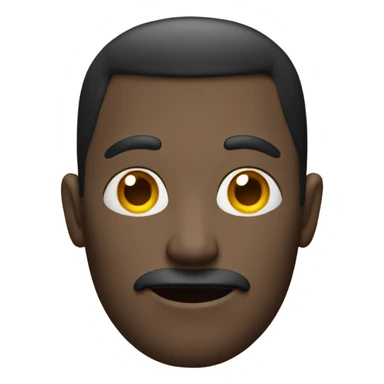 Dude with a weird shaped head sticker