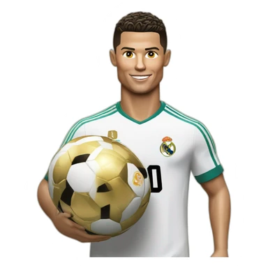 Ronaldo Wish a ballon d’or sticker