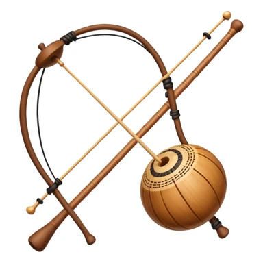 Faça um emoji de berimbau sticker