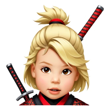 Daring Samurai sticker