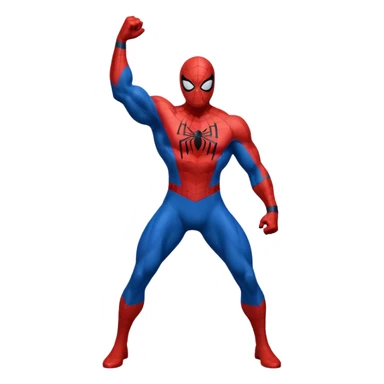 Muscle Spider-Man A-OK sticker