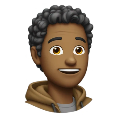 a guy super uggly sticker