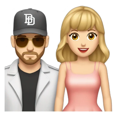 travis kelce and taylor swift sticker