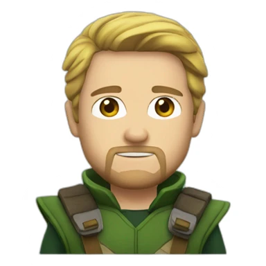 oliver queen sticker