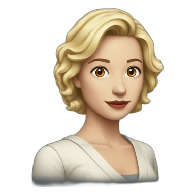 Caucasian-Female-Actress-Rose-DoctorWho sticker