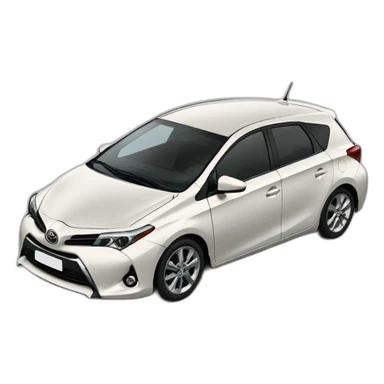 Toyota auris sticker