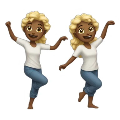 Renoi qui danse sticker