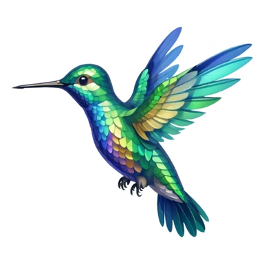 Hummingbird sticker