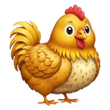 hen emoji sticker