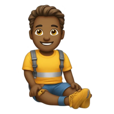 la créativité pleine de couleur sticker