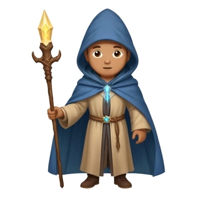 un mago brujo sticker