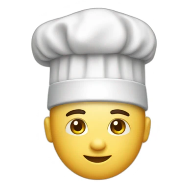 chef toque sticker