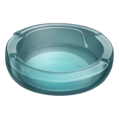 glass ashtray sticker