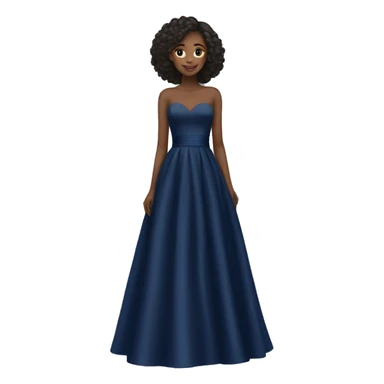 navy blue dresses for wedding sticker