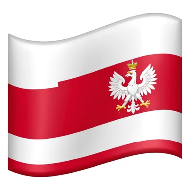 Flag of Polish Kingdom sticker