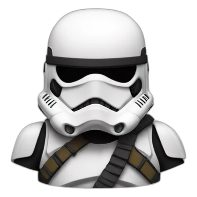 Ninja stormtrooper sticker