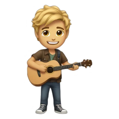 Boywithuke the artist sticker