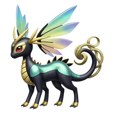 Meloetta-Amaura-Giratina-Pokémon-Fakémon-fusion-hybrid-creature sticker