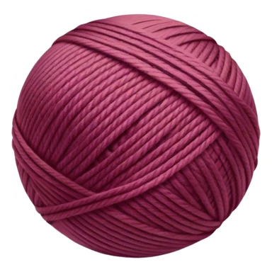 yarn ball light burgundy  sticker